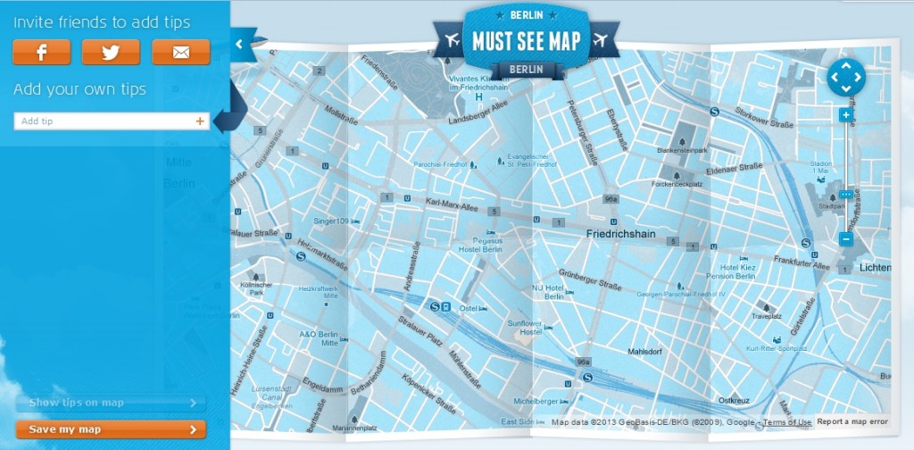 KLM Must See Map