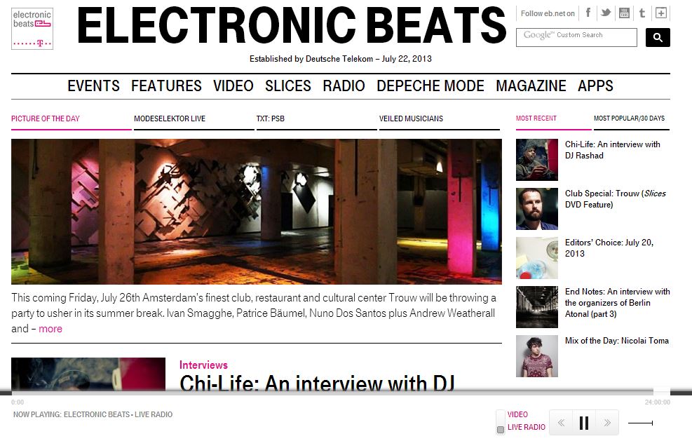 electronic beats publishing monday